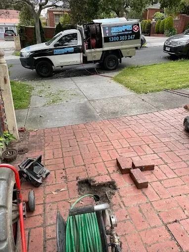 Drainpro drain clearing job