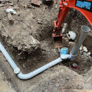 blocked drain replacement