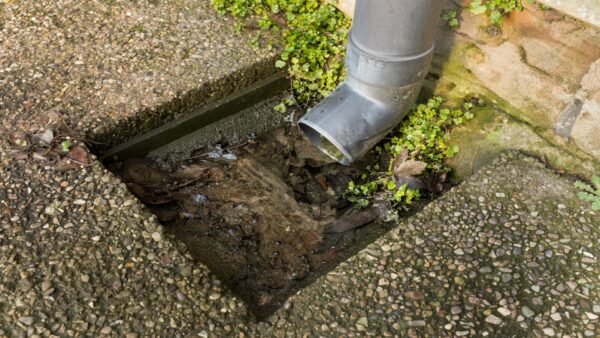 Blocked Storm Drain